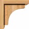 Ekena Millwork Huntington Rough Sawn Corbel w/Backplate, Western Red Cedar, 8"W x 8"D x 8"H COR08X08X08HUN01RWR - alternate 3